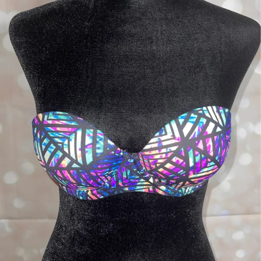 Strapless push-up bra 32A PINK